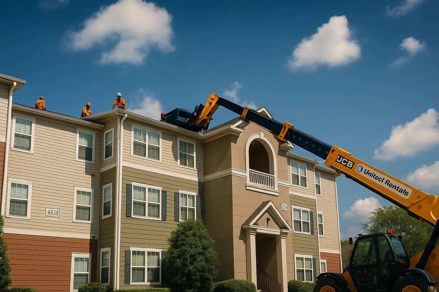 Professional roofing work in Central Florida