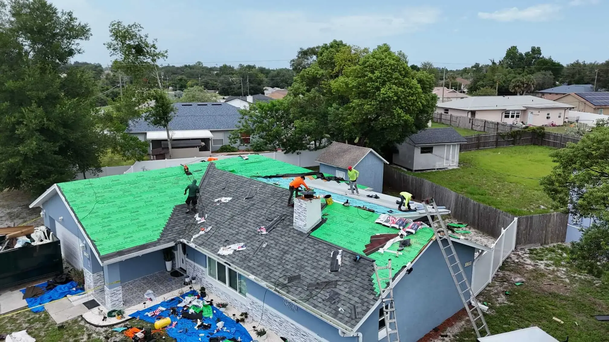 Final result — completed roof in Deltona, Florida by ToyoRoofing