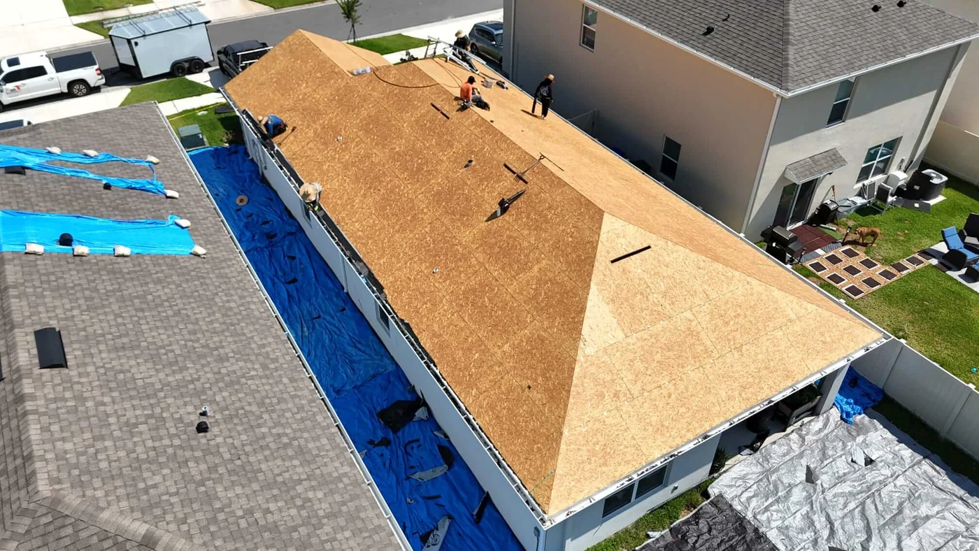 Residential roof renovation in Lakeland, Florida — completed by ToyoRoofing